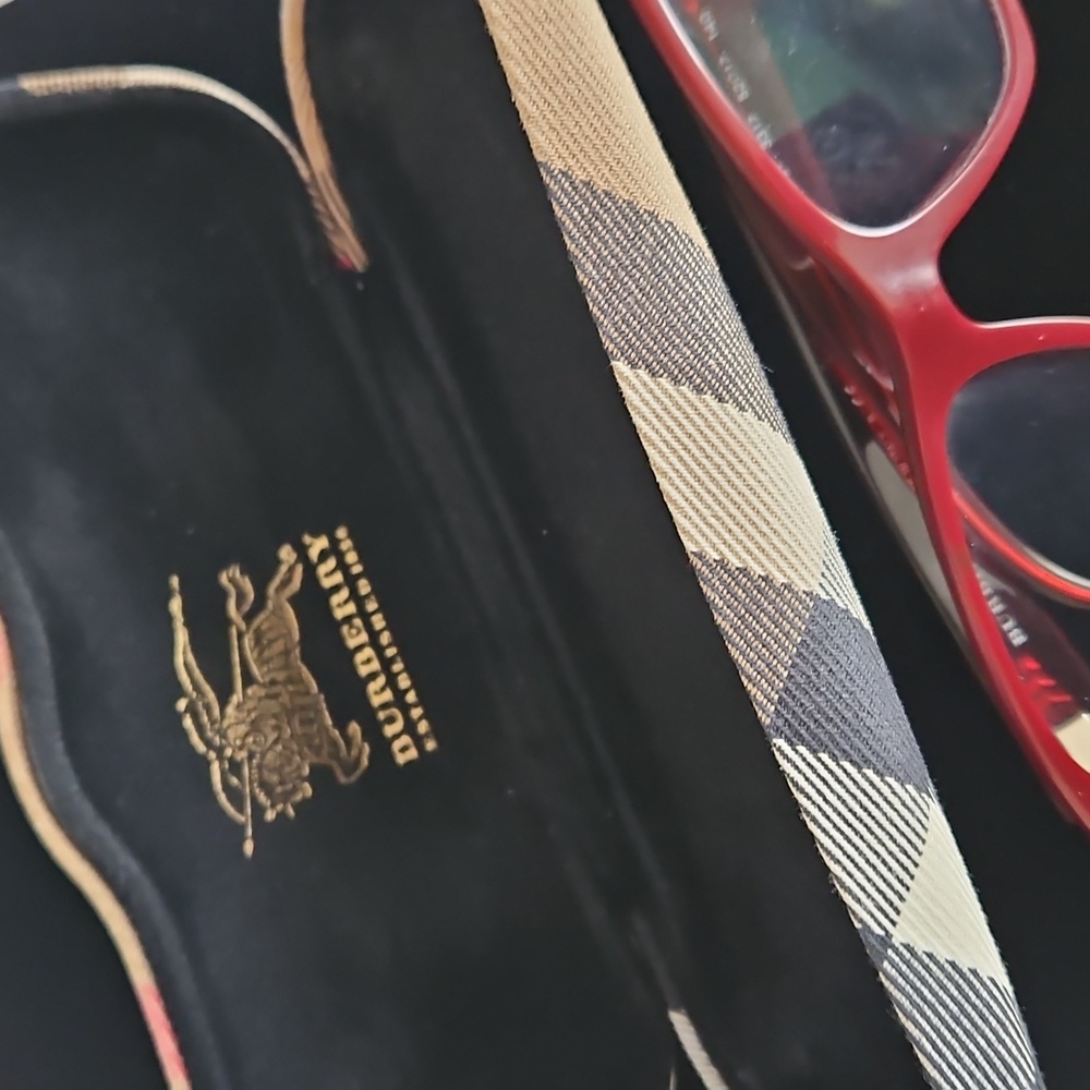 Burberry Glasses with Hard Case. - Picture 5 of 13